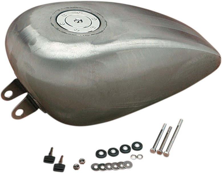 DRAG SPECIALTIES Aero-Style Gas Cap Gas Tank - 3.3 Gallons 011743-BX39