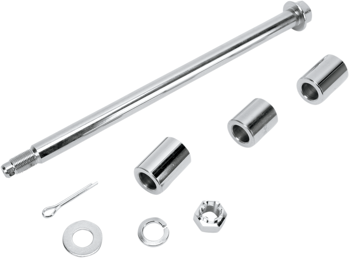 DRAG SPECIALTIES Axle Kit - Rear - Chrome - '00-'05 Dyna 16-0401-BC520H