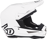 6D ATR-1 Motorcycle Helmet - White - XS 10-3724