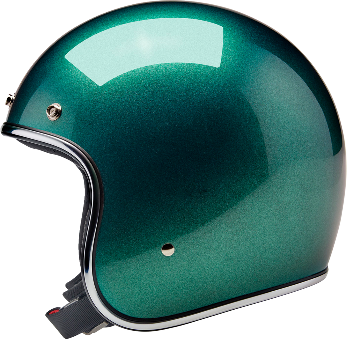 BILTWELL Bonanza Helmet - Metallic Catalina Green - 2XL 1001-358-206