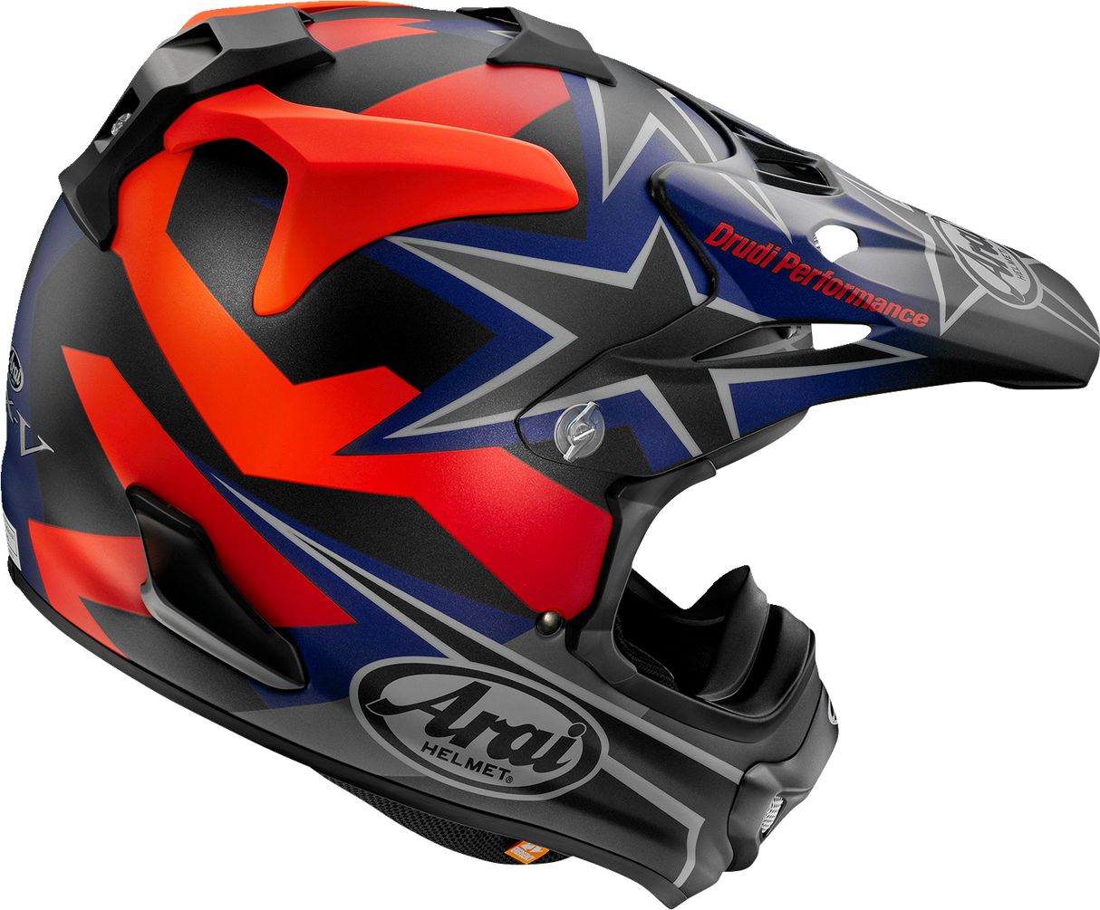 ARAI VX-Pro4 Motorcycle Helmet - Stars & Stripes - Black Frost - XS 0110-8206