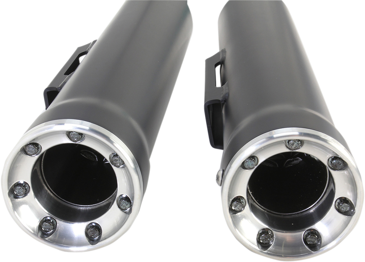 COBRA 3" RPT Mufflers for '95-'17 FXD - Black 6055B