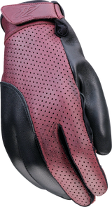 Z1R Women's Combiner Gloves - Black/Red - Medium 3302-0893