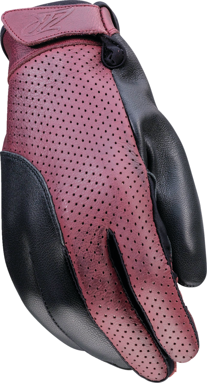 Z1R Women's Combiner Gloves - Black/Red - XS 3302-0891