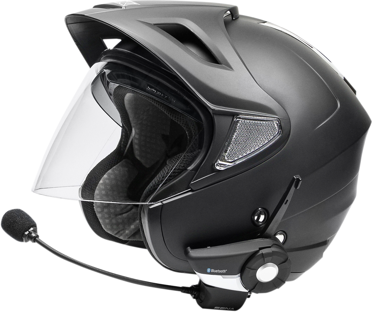 AFX FX-50 Motorcycle Helmet - Matte Black - Medium 0104-1371