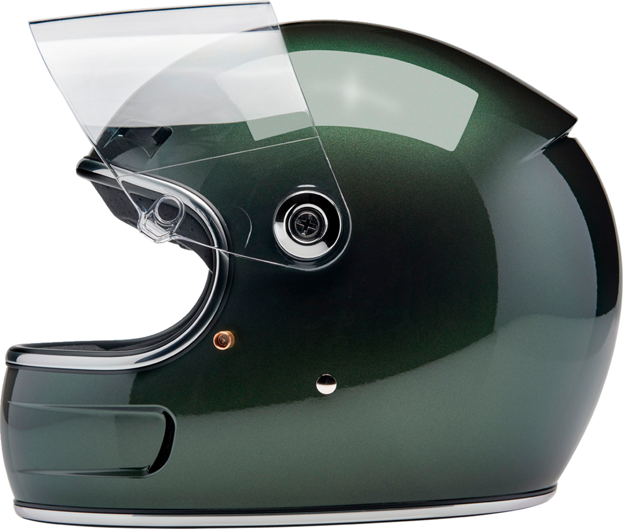 BILTWELL Gringo SV Motorcycle Helmet - Metallic Sierra Green - 2XL 1006-324-506