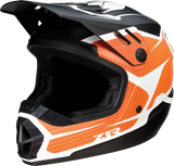 Z1R Youth Rise Motorcycle Helmet - Flame - Orange - Small 0111-1442