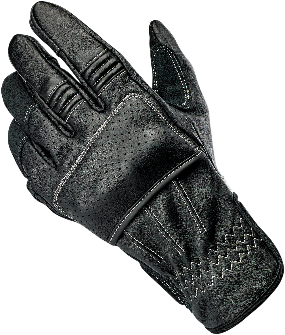 BILTWELL Borrego Gloves - Black/Cement - Large 1506-0104-304