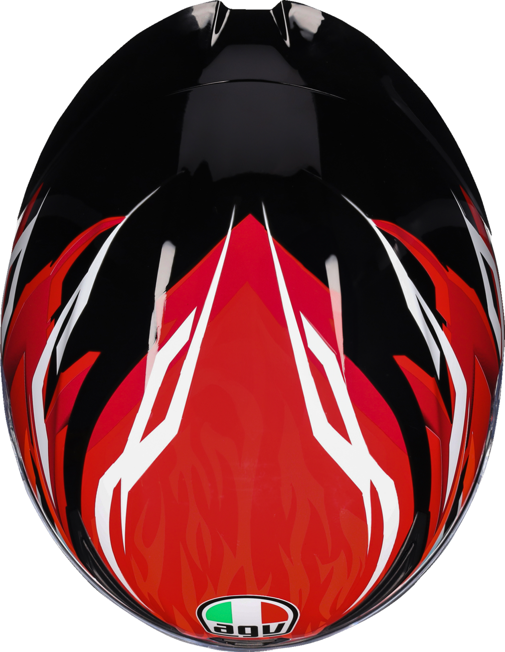 AGV K1 S Motorcycle Helmet - Lion - Black/Red/White - Small 2118394003-035-S