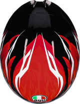 AGV K1 S Motorcycle Helmet - Lion - Black/Red/White - Small 2118394003-035-S