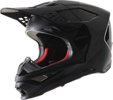 ALPINESTARS Supertech M8 Motorcycle Helmet - Echo - MIPS® - Black/Gray - Large 8302621-1146-LG