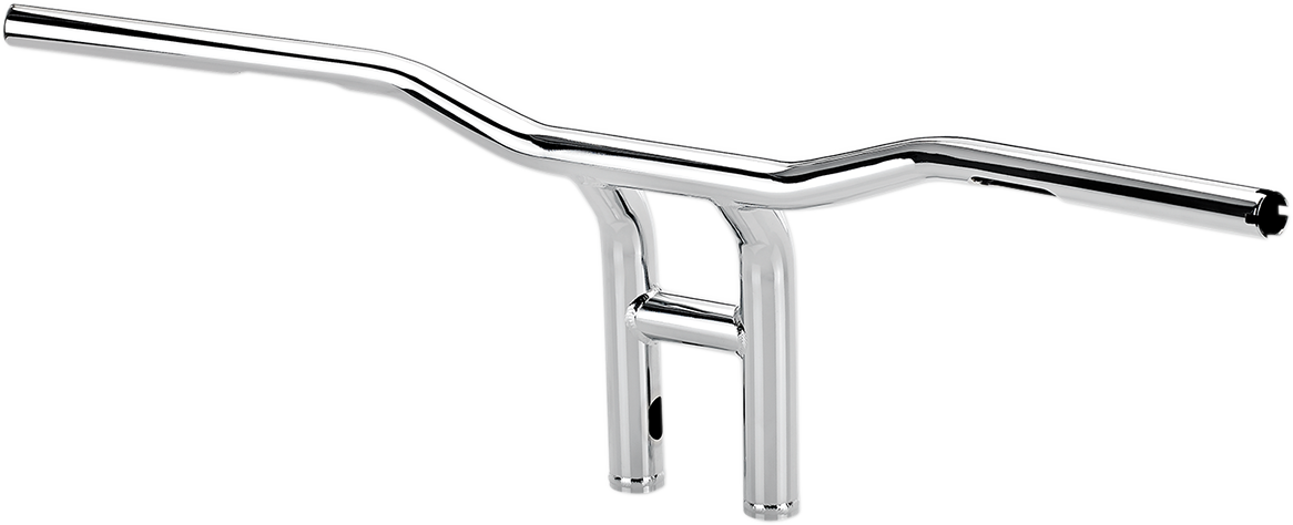 BILTWELL Handlebar - Tyson XL - Pullback - 10" - TBW - Chrome 6260-1055