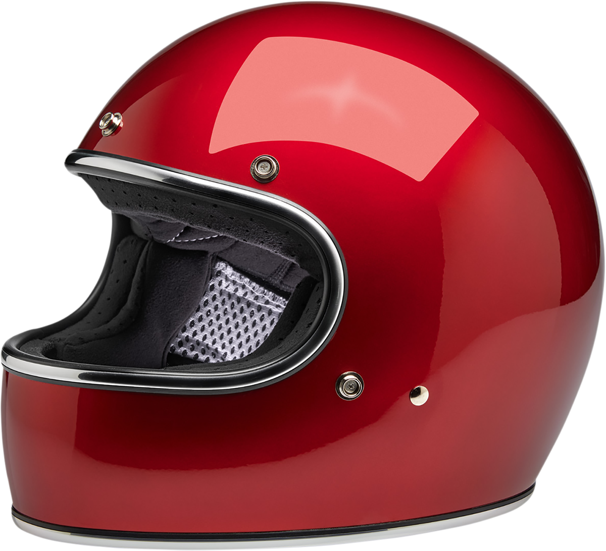 BILTWELL Gringo Motorcycle Helmet - Metallic Cherry Red - Medium 1002-351-103