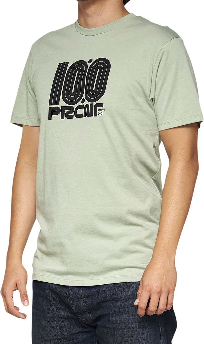 100% Pecten T-Shirt - Slate Green - Medium 32144-486-11