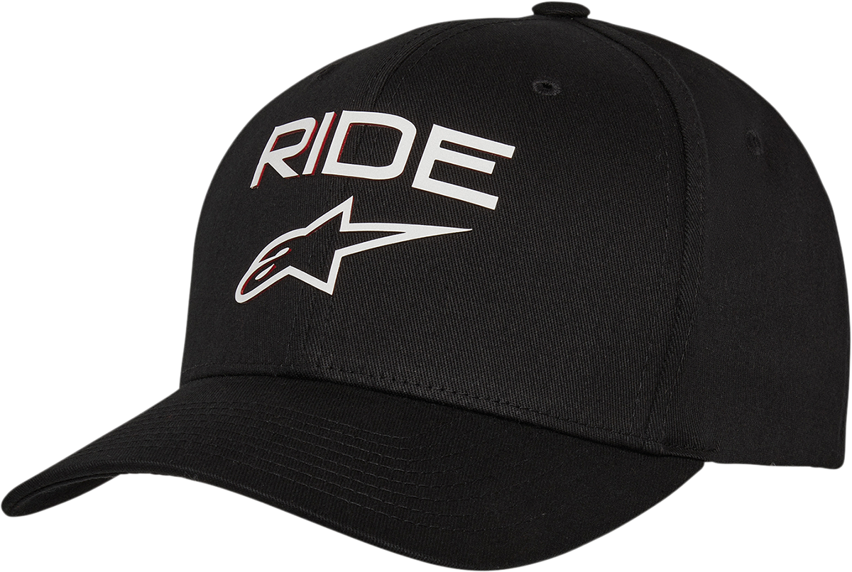 ALPINESTARS Ride Transfer Hat - Black/White - Small/Medium 1211810101020SM