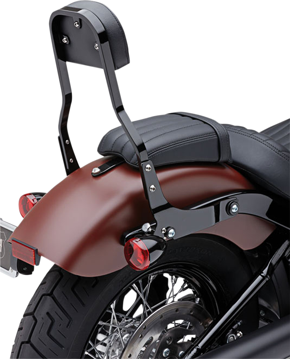 COBRA Backrest Kit - 14" - Black - Softail 602-2046B