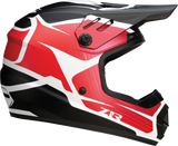 Z1R Youth Rise Motorcycle Helmet - Flame - Red - Large 0111-1447