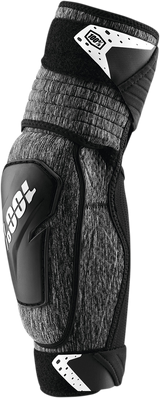 100% Fortis Elbow Guards - Gray/Black - L/XL 70006-00004