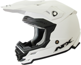 AFX FX-19R Motorcycle Helmet - Matte White - Small 0110-7058