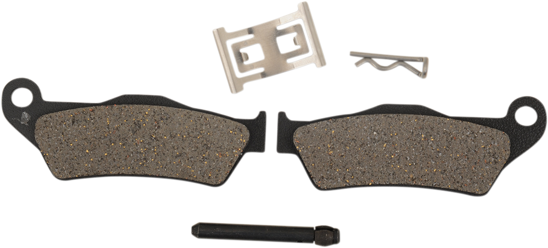 DRAG SPECIALTIES Semi-Metallic Brake Pads - Rear ACT SEMI METALLIC RR PADS B16-0959SCP