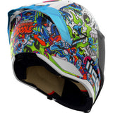 ICON Ultraflite Helmet - Doodle 3 - MIPS® - Blue - 3XL 0101-18067