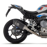 71006PTN Arrow RACING  Pista Slip-on Exhaust, Titanium Dark for BMW M/S1000RR 20-25
