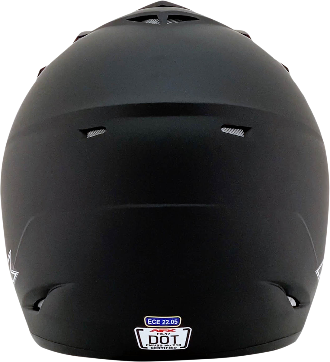 AFX FX-17Y Motorcycle Helmet - Matte Black - Medium 0111-0546