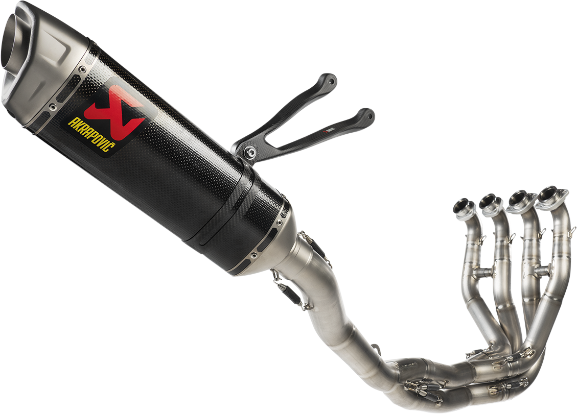 Akrapovic Exhaust Kawasaki ZX10R 2021-2025 Evolution Full System in Carbon Fiber S-K10E10-RC