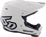 6D ATR-2Y Motorcycle Helmet - Gloss White - Large 11-5612