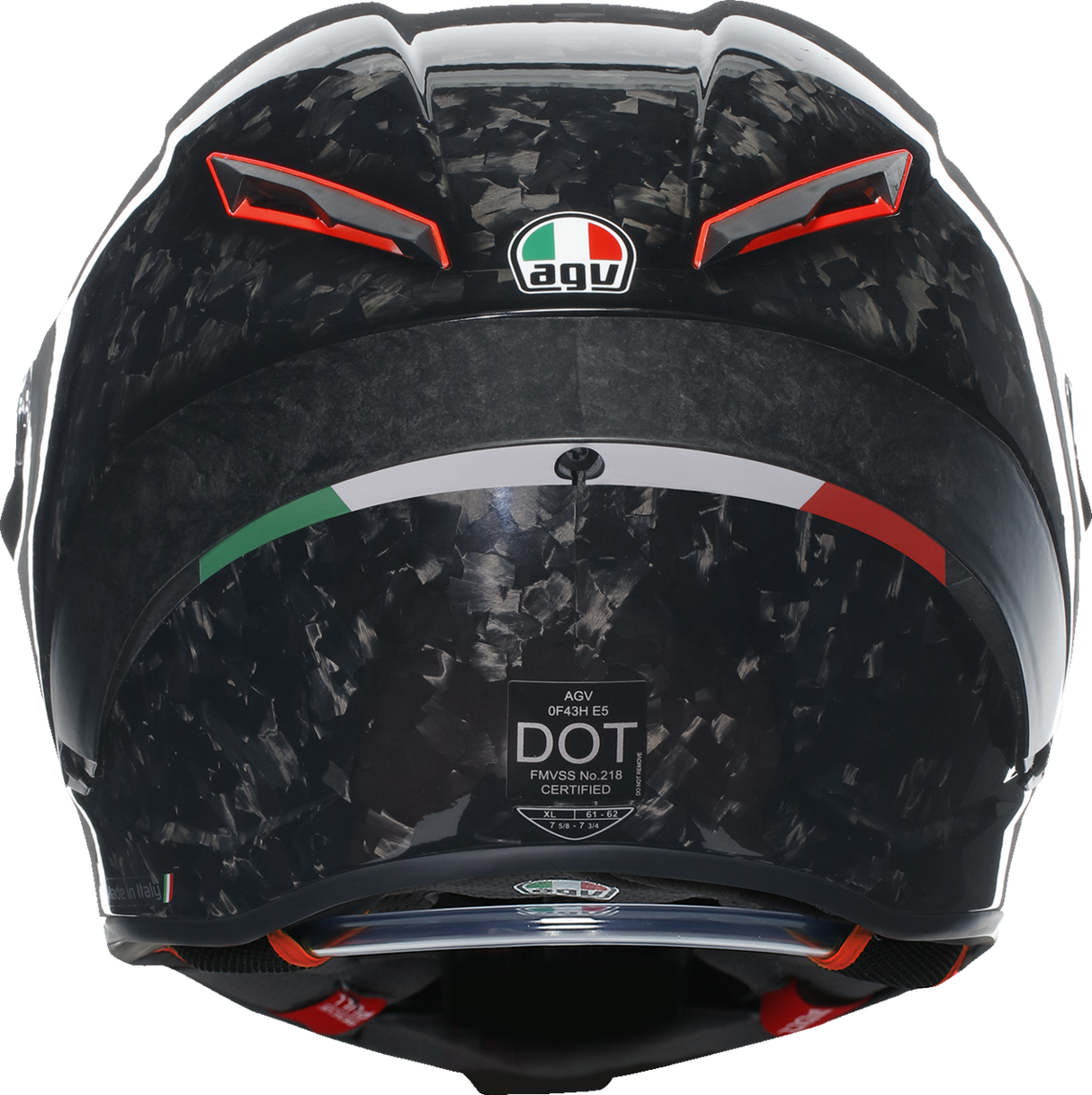 AGV Pista GP RR Motorcycle Helmet - Carbonio Forgiato - Italia - Small 2118356002003S