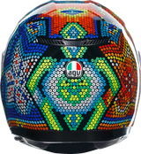 AGV K3 Motorcycle Helmet - Rossi Winter Test 2018 - Large 2118381004001L