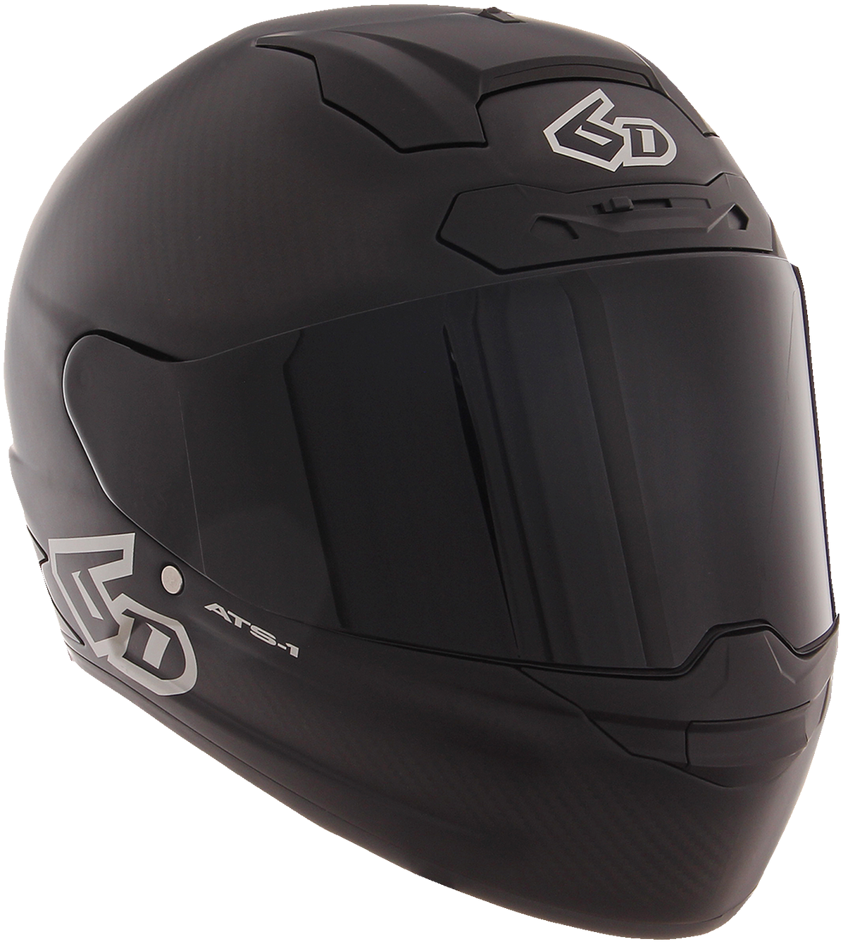 6D ATS-1R Motorcycle Helmet - Matte Black - Small 30-0985