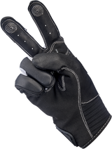 BILTWELL Bridgeport Gloves - Gray - Medium 1509-1101-303