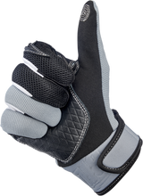 BILTWELL Baja Gloves - Gray - Small 1508-1101-302