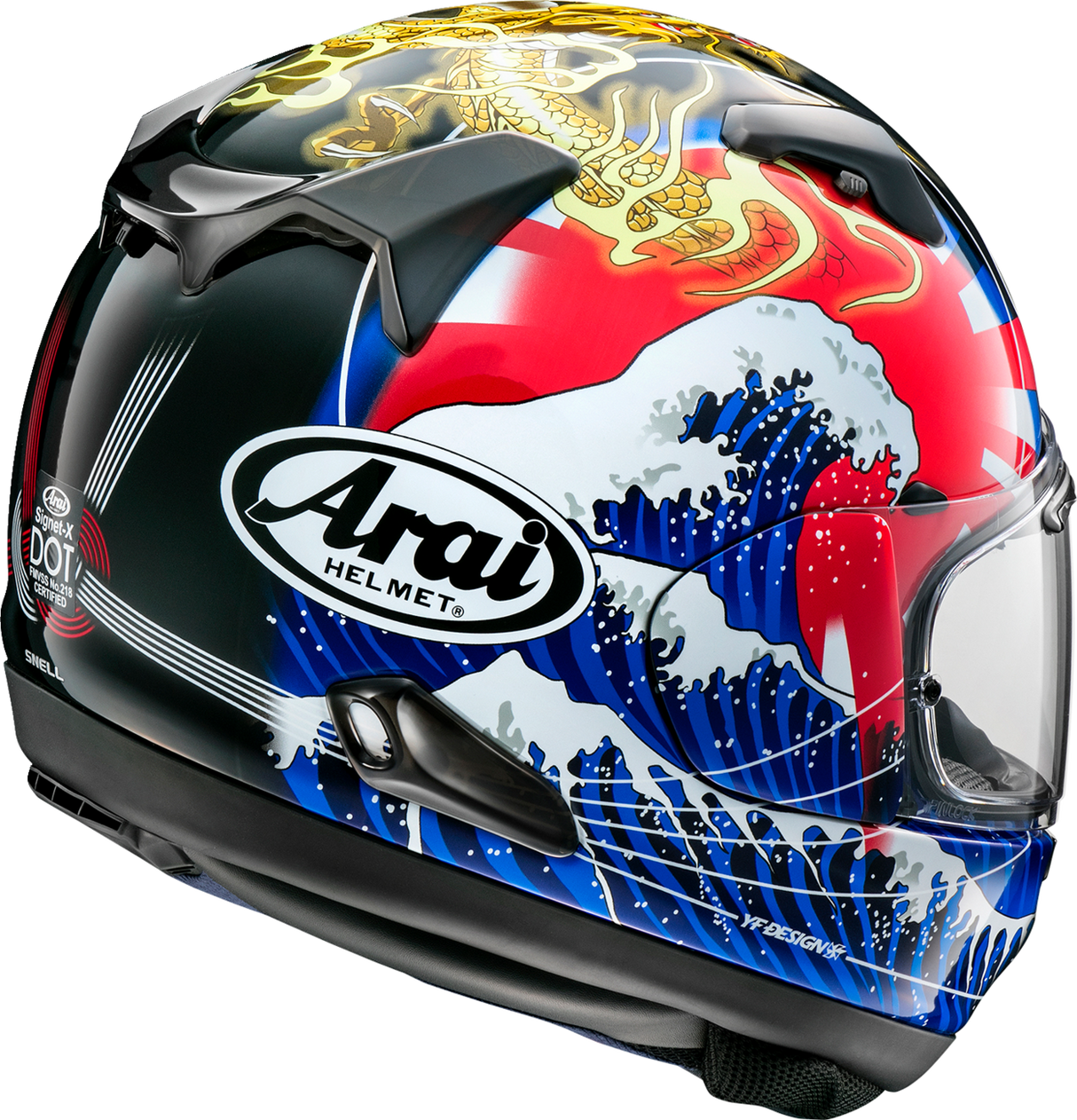 ARAI Signet-X Motorcycle Helmet - Oriental 2 - XS 0101-15959