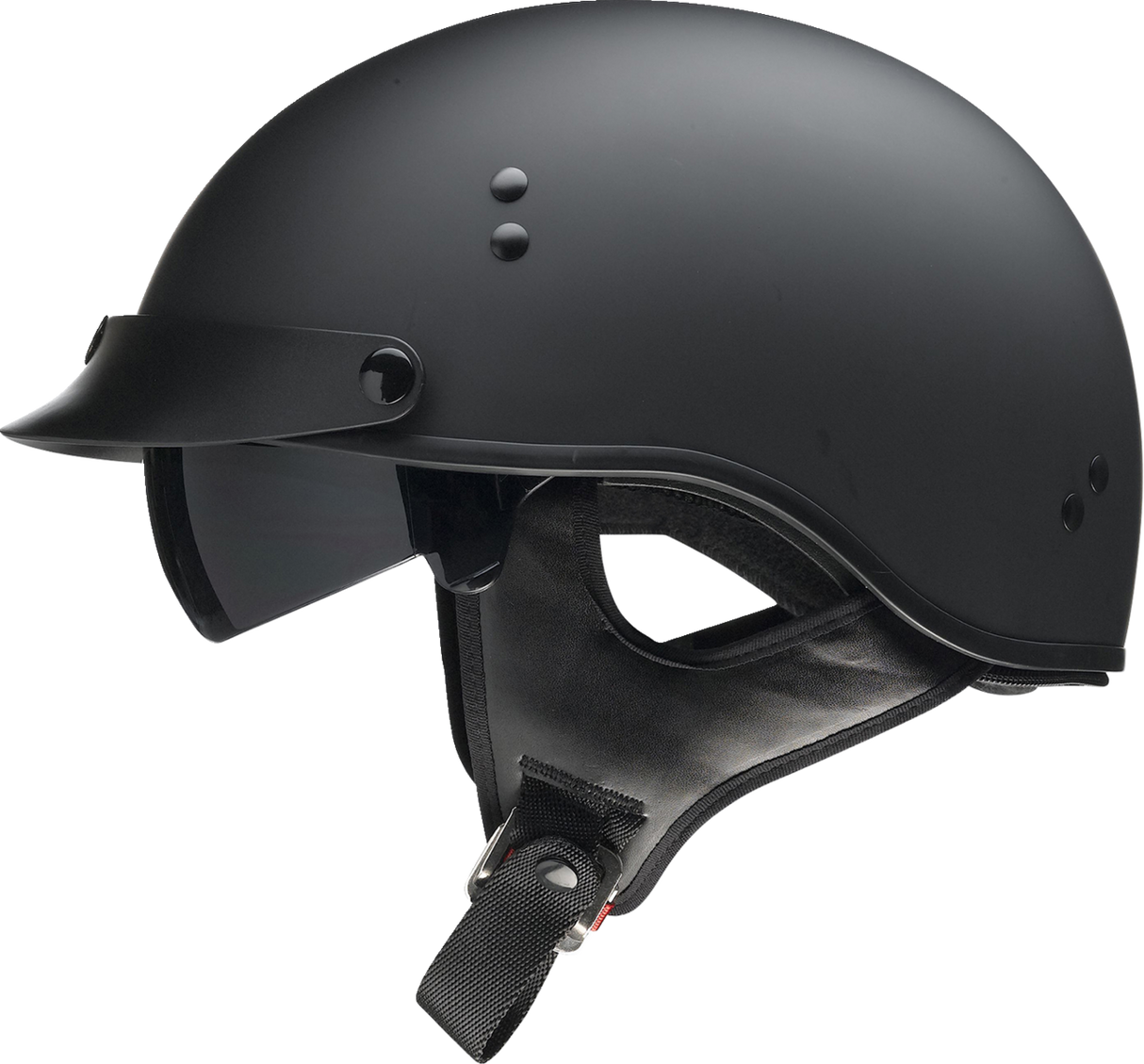 Z1R Vagrant NC Motorcycle Helmet - Flat Black - XS 0103-1372