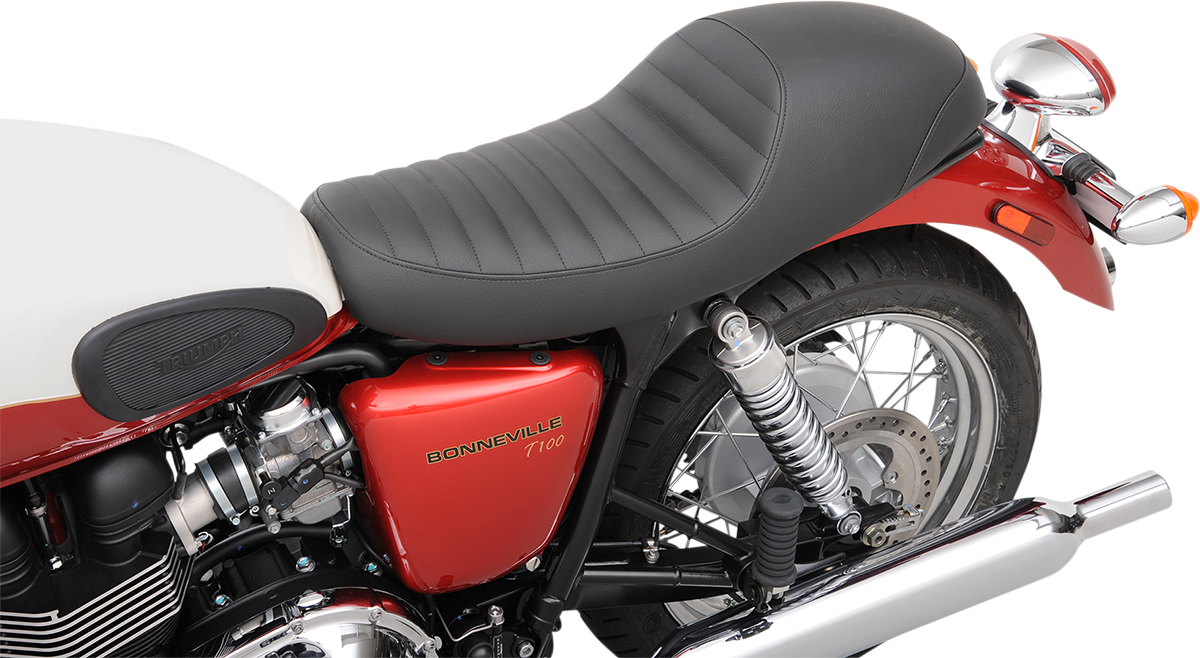 SADDLEMEN Americano Seat - Tuck and Roll - Bonneville T01-01-0933