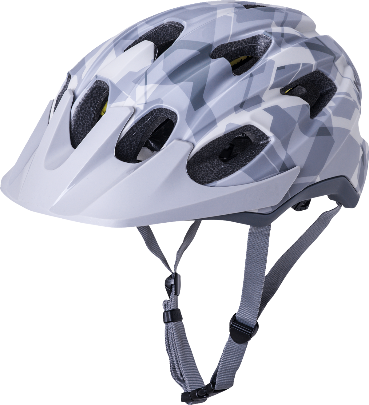 KALI Pace Bicycle Helmet - Camo - Matte Gray - S/M 0221721216