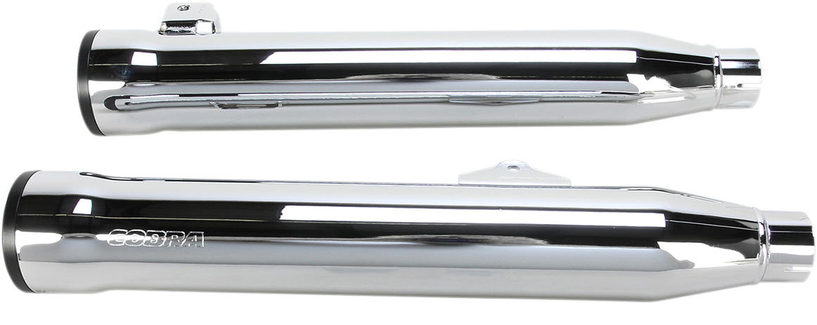 COBRA 3" RPT Mufflers - Chrome 6056