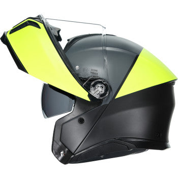 AGV Tourmodular Motorcycle Helmet - Balance - Black/Yellow Fluo/Gray - Small 211251F2OY00110