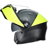 AGV Tourmodular Motorcycle Helmet - Balance - Black/Yellow Fluo/Gray - XL 211251F2OY00116