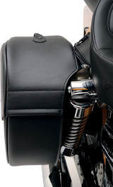 SADDLEMEN Drifter Teardrop Saddlebags with Shock Cutaway 3501-0459