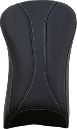 SADDLEMEN Dominator Pillion Pad - Standard Reach - Black w/ Gray Stitching 806-23-0162