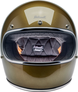 BILTWELL Gringo Motorcycle Helmet - Ugly Gold - XS 1002-363-501