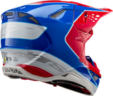 ALPINESTARS Supertech M10 Motorcycle Helmet - Aeon - MIPS® - Gloss Bright Red/Blue - Medium 8301923-3017-M