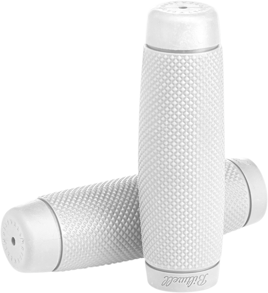 BILTWELL Grips - Recoil - 1" - White 6703-0201