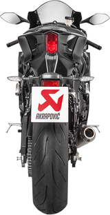 AKRAPOVIC Slip-On Line Muffler - Titanium YZF-R6 2017-2020 S-Y6SO10-AHBT 1811-2697