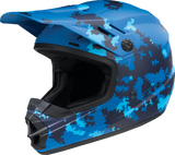 Z1R Youth Rise Motorcycle Helmet - Digi Camo - Blue - Medium 0111-1464