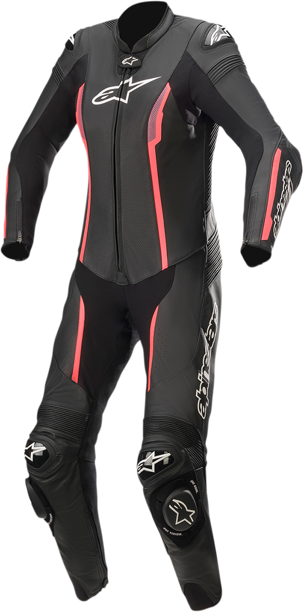 ALPINESTARS Women Stella Missile 1-Piece Suit - Black/Pink - US 6 / EU 42 3180122-1838-42