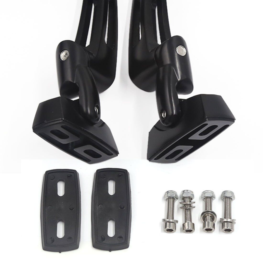 Kawasaki Ninja ZX14 ZX14R ZX12 Mirrors 2006-2026 Black Convex